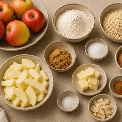 Crumble aux pommes