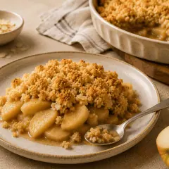 Crumble aux pommes