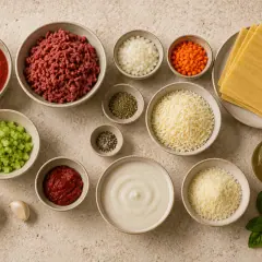 Lasagnes à la bolognaise
