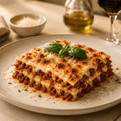 Lasagnes à la bolognaise