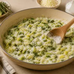 Lasagnes aux poireaux