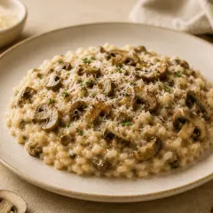 Risotto aux champignons