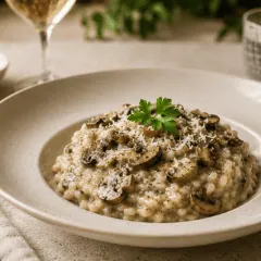 Risotto aux champignons