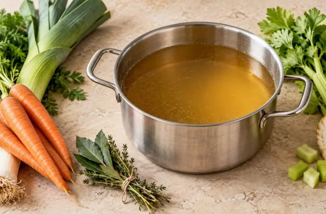 Comment préparer un bouillon maison