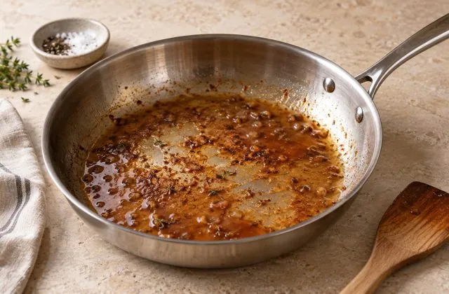 Comment déglacer une poêle et faire une sauce minute