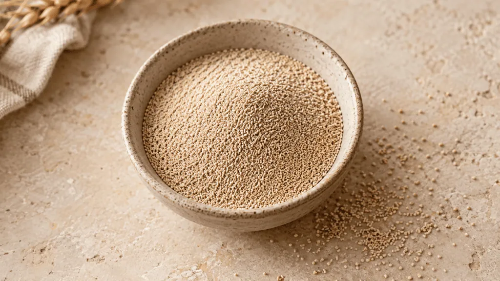 Levure boulangère fraîche et sèche