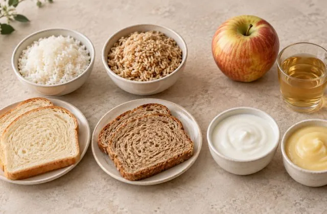 Différences entre aliments