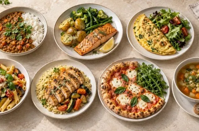 Menus de la semaine