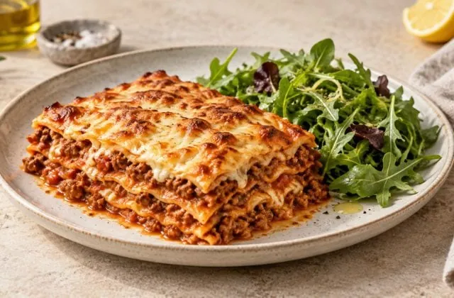 Quelle salade avec des lasagnes ?