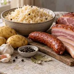 Choucroute garnie alsacienne