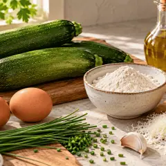 Galettes de courgettes