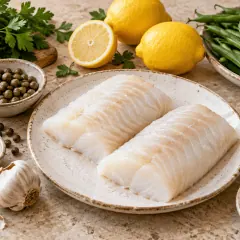 Cabillaud poêlé au citron