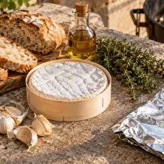 Camembert à la braise