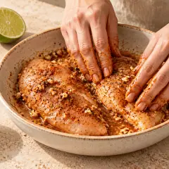 Burrito bowl au poulet