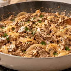 Bœuf Stroganoff express