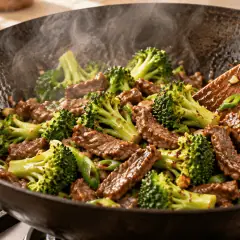 Bœuf sauté au brocoli