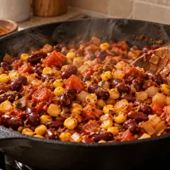 Burrito végétarien aux haricots rouges