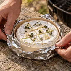 Camembert à la braise