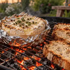 Camembert à la braise