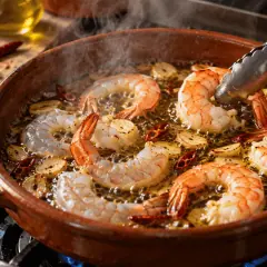 Gambas al ajillo