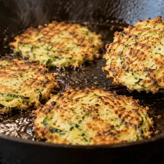 Galettes de courgettes