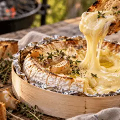 Camembert à la braise