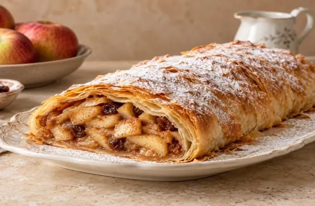 Apfelstrudel, vue principale