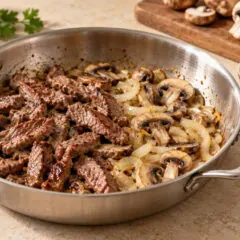 Bœuf Stroganoff