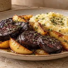 Boudin noir aux pommes