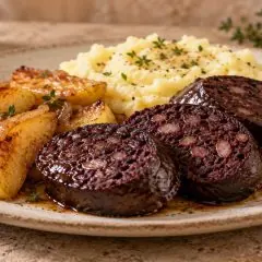 Boudin noir aux pommes