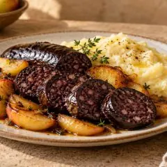 Boudin noir aux pommes
