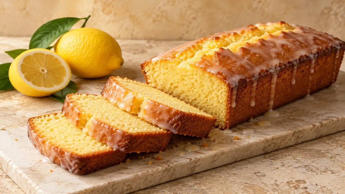 Cake au citron – vue principale