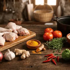 Cari poulet