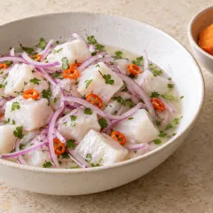 Ceviche péruvien