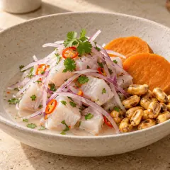 Ceviche péruvien