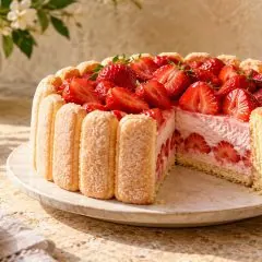 Charlotte aux fraises