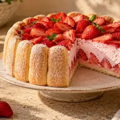 Charlotte aux fraises