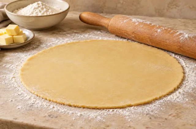Comment faire une pâte sablée (et l’étaler sans qu’elle casse)