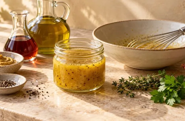 Comment faire une vinaigrette réussie (proportions et variantes)