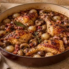 Coq à la bière