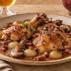Coq à la bière