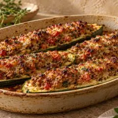 Courgettes farcies