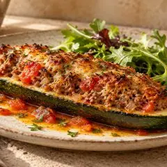 Courgettes farcies