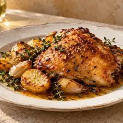 Cuisses de poulet au four