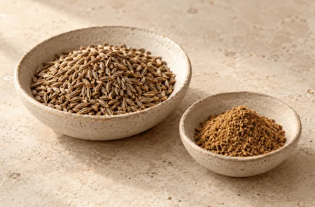 Graines et poudre de cumin