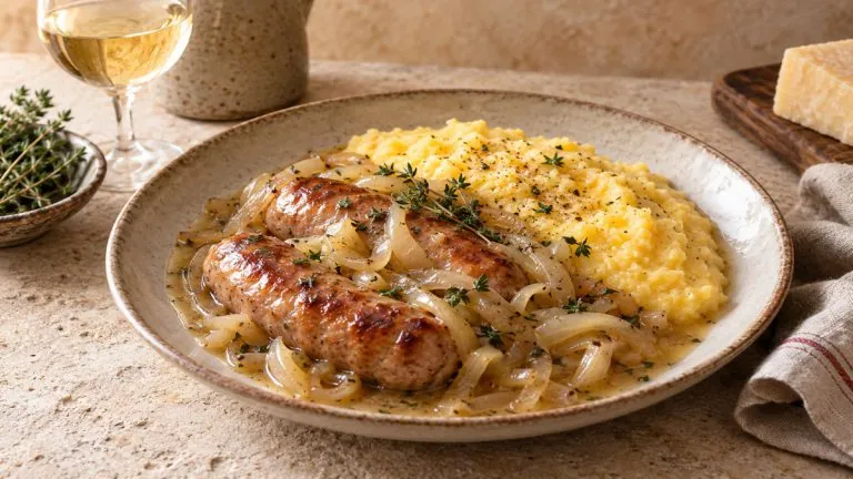 Diots au vin blanc, vue principale