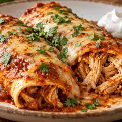 Enchiladas au poulet express