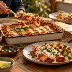 Enchiladas au poulet express