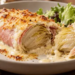 Endives au jambon