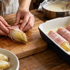Endives au jambon